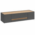 Lowboard – 45 cm, moderner Stil, aus Eichenholz, Anthrazit