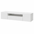 Lowboard – 200 cm, mit LED-Beleuchtung, hängend, für Wohnzimmer