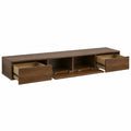 Schrank – 180 cm, moderner Stil, mit Schubladen, hängend, für Esszimmer und Wohnzimmer
